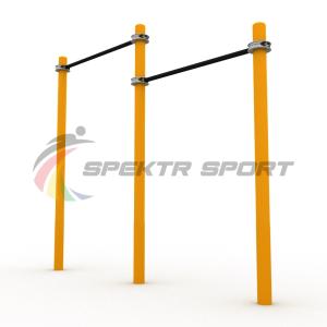 Купить Турник уличный двойной для Воркаут SP WRK-13_76mm в Иркутске 