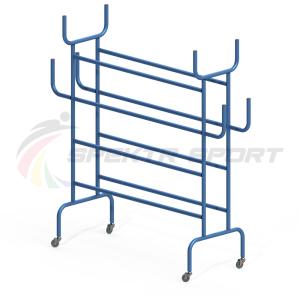 Купить Стеллаж для хранения спортинвентаря 1550х500х1500 мм в Иркутске 