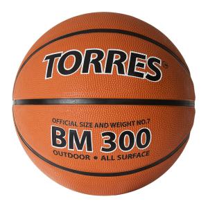Купить Мяч баскетбольный "TORRES BM300" р.5 в Иркутске 
