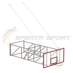 Купить Ферма 2,8 м. для баскетбольного щита 1800х1050 из оргстекла в Иркутске 