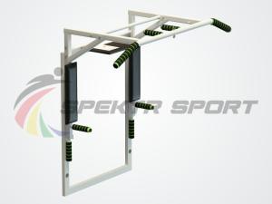Купить Турник 3 в 1 на раме Оптимус разборный цв. белый в Иркутске 