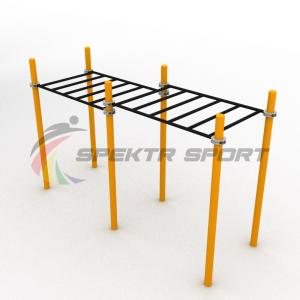 Купить Рукоход двухуровневый для Воркаут SP WRK-02_76mm в Иркутске 