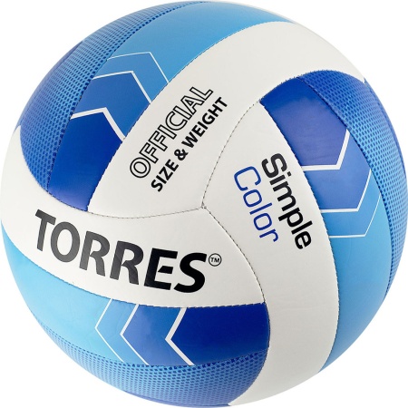 Купить Мяч волейбольный Torres Simple Color любительский р.5 в Иркутске 